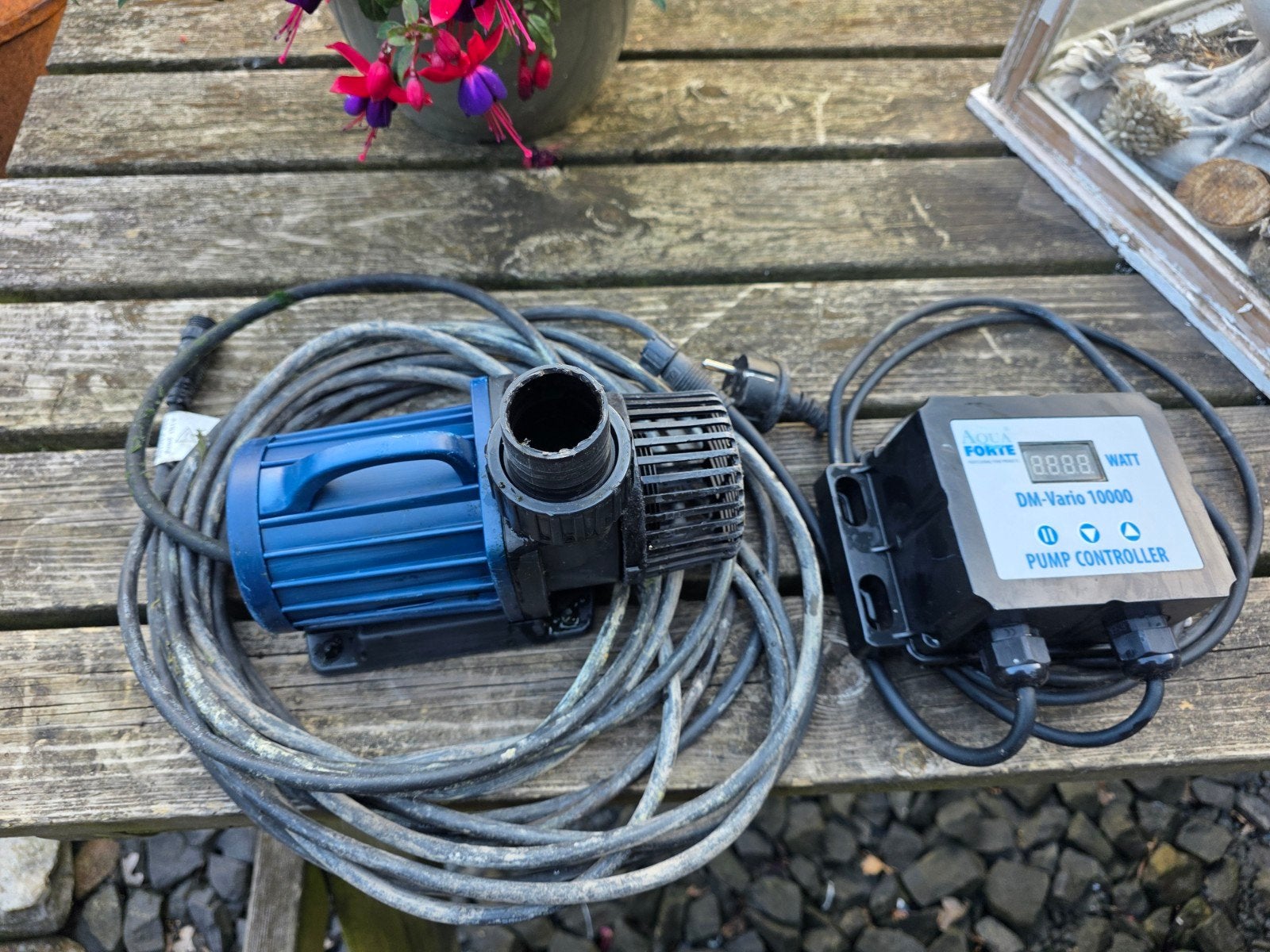 Aquaforte dm vario 10.000, Ophalen of Verzenden, Gebruikt, Vijverpomp