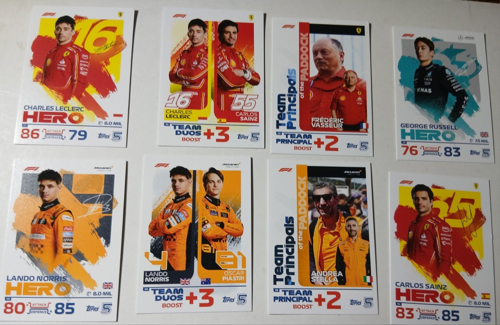 Topps Turbo Attax 2024 F1 kaarten - Grote collectie, Ophalen of Verzenden, Zo goed als nieuw, Formule 1