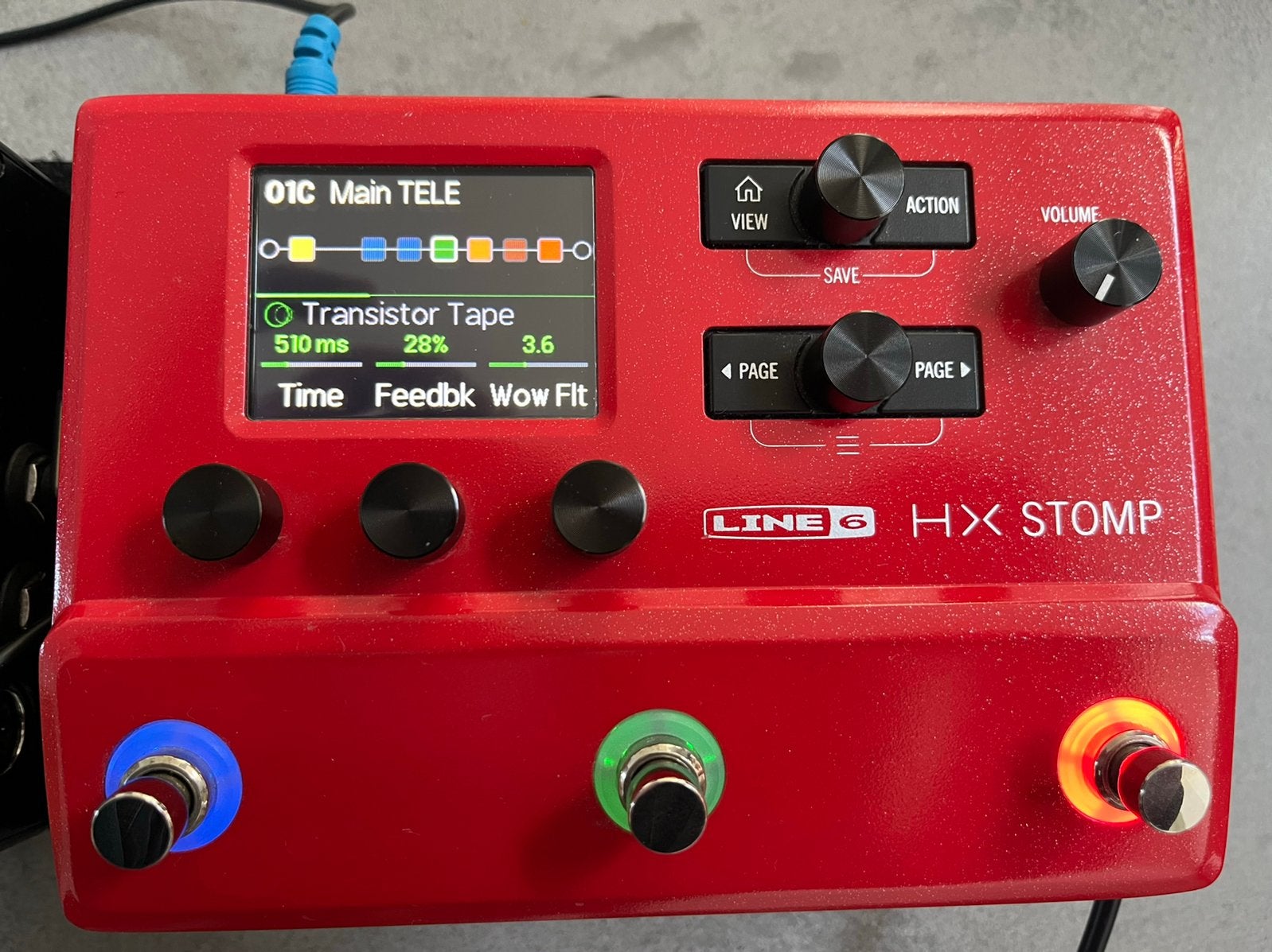 Line 6 - HX Stomp Limited Edition, Muziek en Instrumenten, Ophalen of Verzenden, Gebruikt, Multi-effect