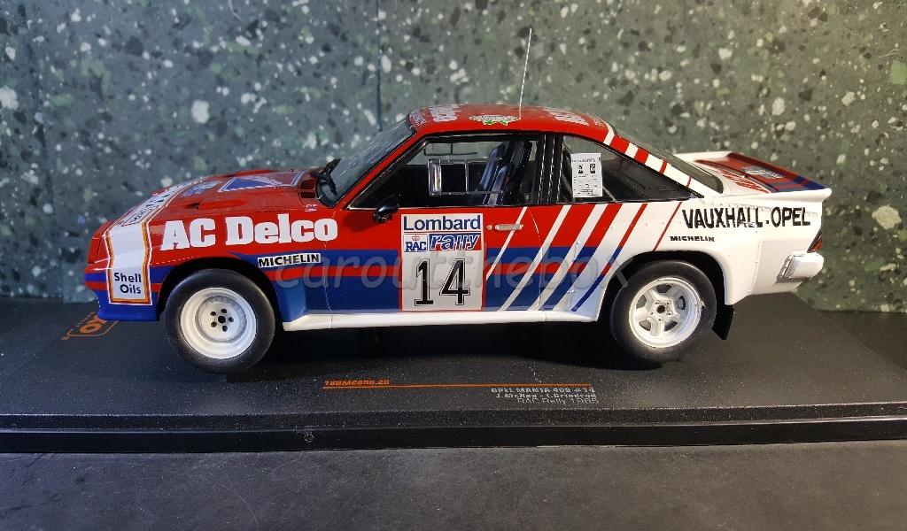 Opel Manta B 400 #14 AC Delco 1:18 Ixo V707, Verzenden, Nieuw, Motor, Overige merken