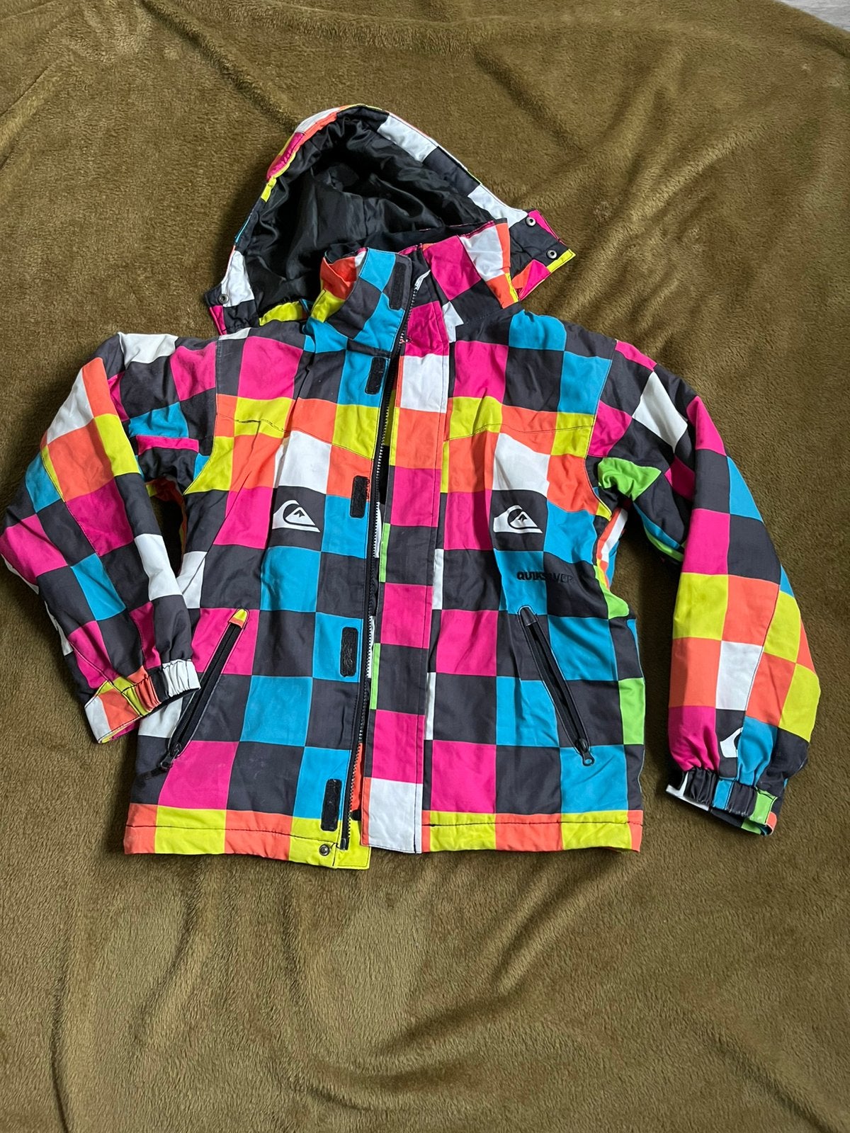 skijas quiksilver maat 152 ski jas winterjas, Gebruikt, Quiksilver, Ophalen of Verzenden, Jongen