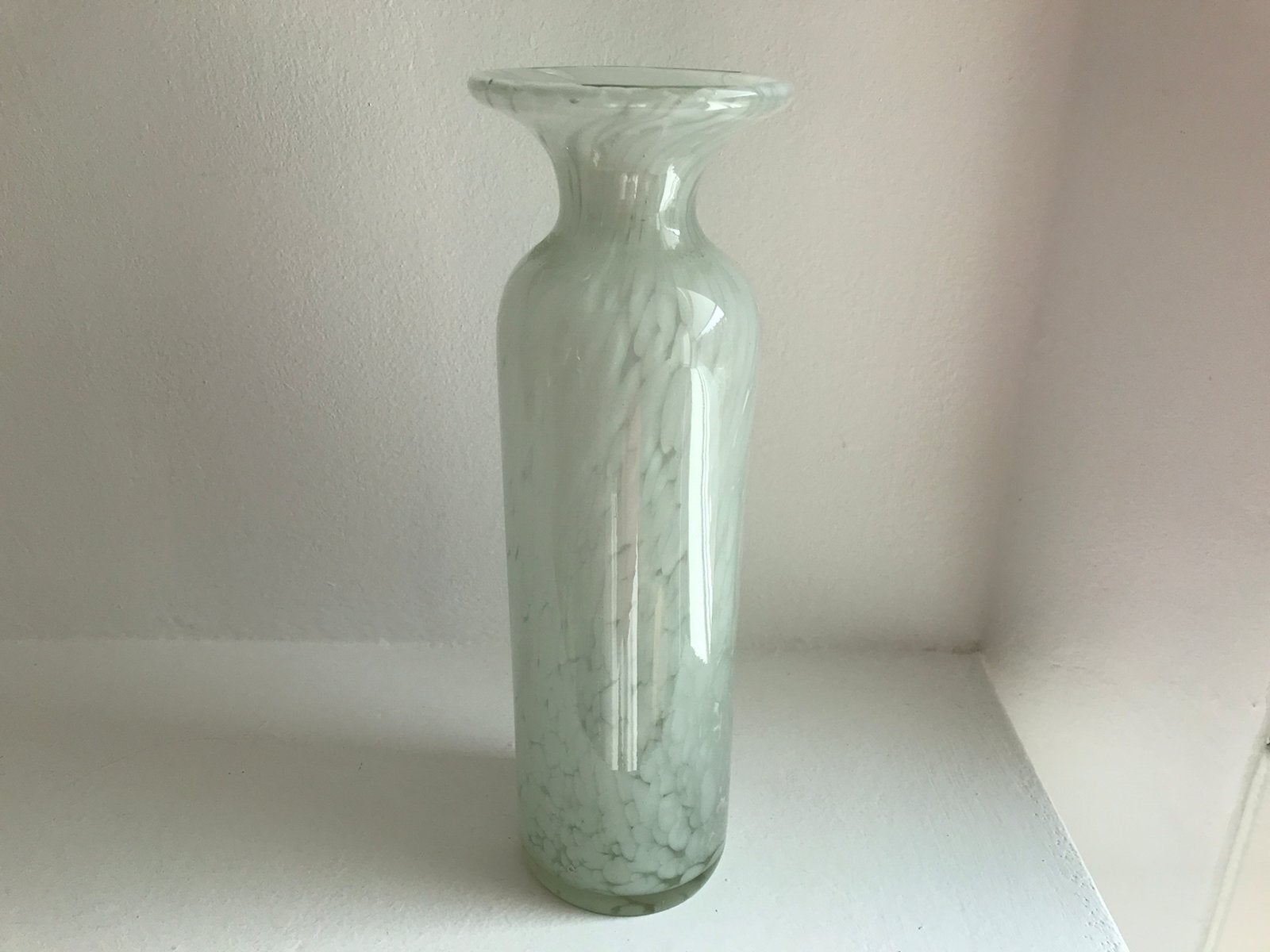 Mdina vaas glas gesigneerd, Ophalen of Verzenden