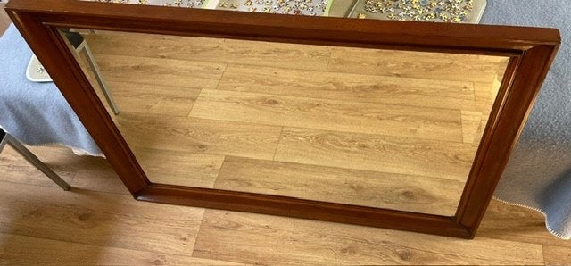 Spiegel facet geslepen, Ophalen, Rechthoekig, 100 tot 150 cm, Minder dan 100 cm