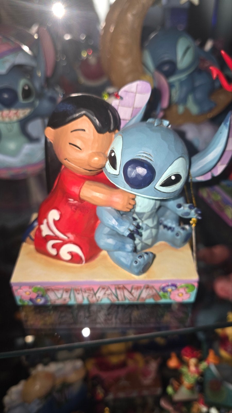 Disney Traditions Lilo & Stitch beeldje met doos, Verzamelen, Ophalen, Overige figuren, Zo goed als nieuw, Beeldje of Figuurtje