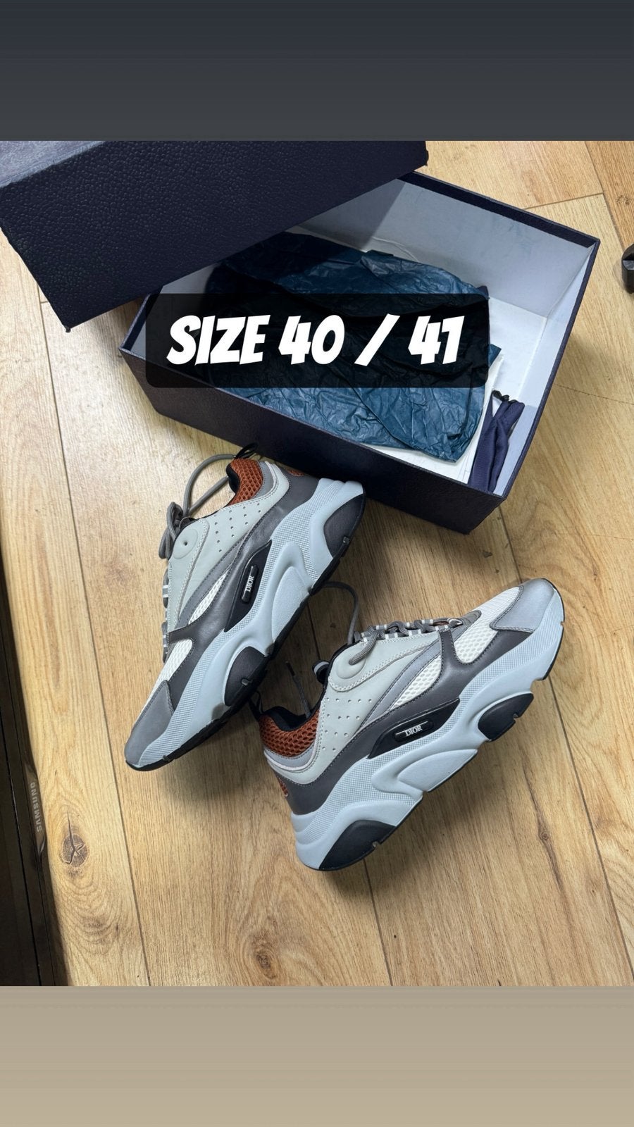 Nieuwe Dior B22 sneakers van originele kwaliteit,