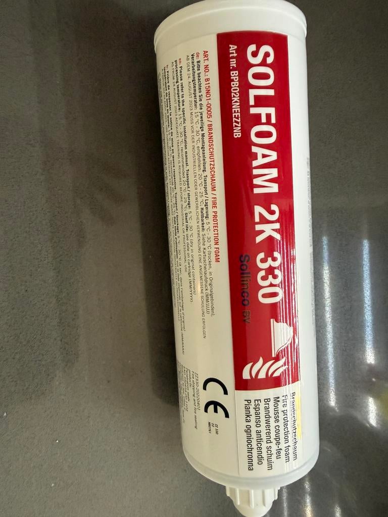 Brandweerwnd schuim hele set 4x, Minder dan 4 cm, Overige materialen, Ophalen of Verzenden, Zo goed als nieuw
