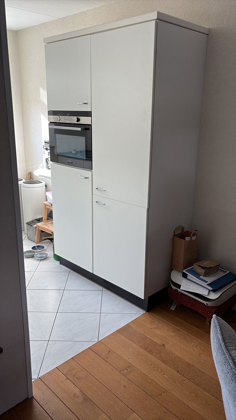 Gratis keukenblok, Ophalen, Gebruikt, Overige materialen, Wit