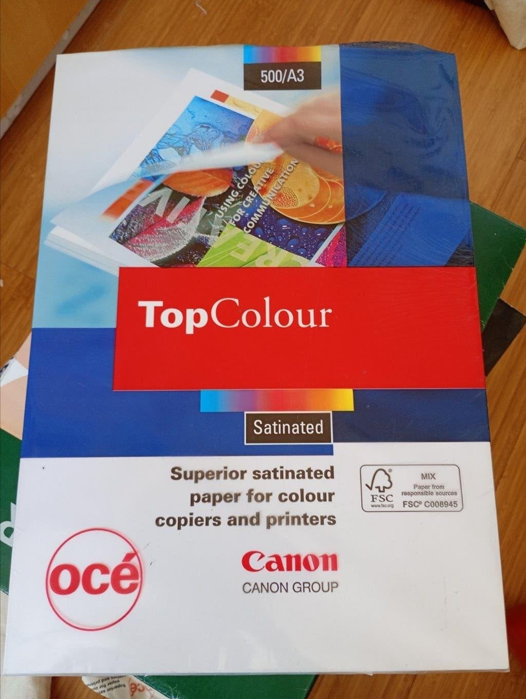 Canon Océ Top Colour Papier A3 100g/m2 - 500 vellen, Ophalen of Verzenden, Nieuw, Meerdere media, Overige typen