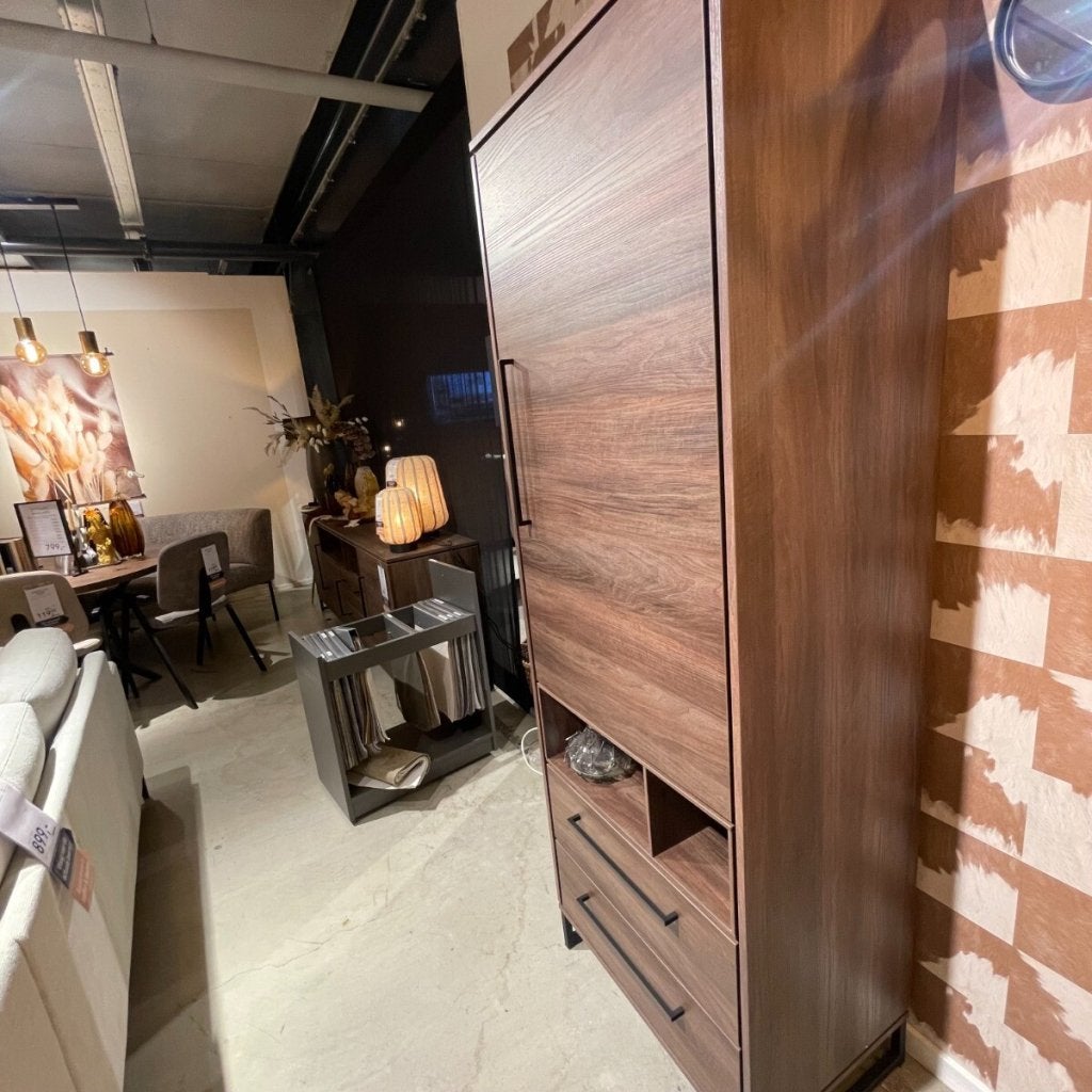 Opbergkast Scuro Dark Almond - Pronto Wonen, Niet ingevuld, Niet ingevuld, Niet ingevuld