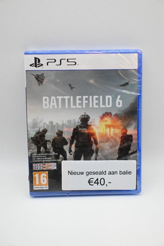 Playstation 5 Battlefield 6 Nieuw geseald Nu voor €30.00