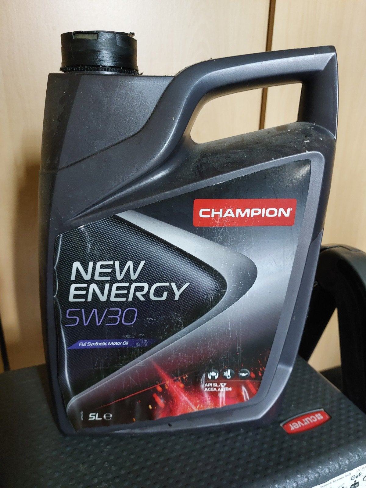 New Energy Motorolie 5W30, Ophalen