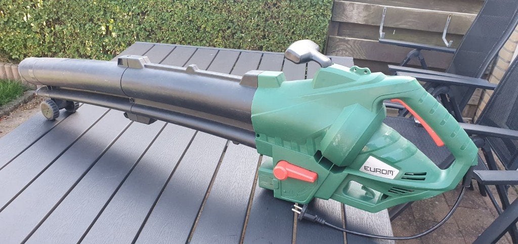 Bladblazer Eurom Gardencleaner 3000 - 3000W, Ophalen of Verzenden, Gebruikt, Elektrisch, Handgedragen