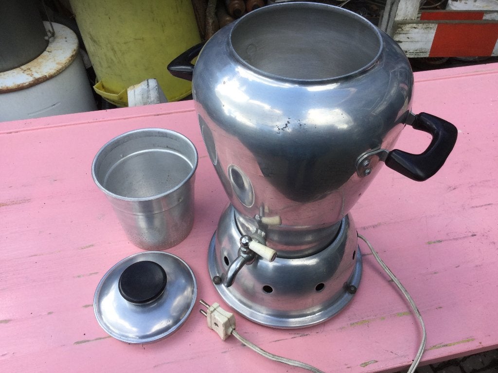 Vintage elektrische koffieketel, Ophalen of Verzenden