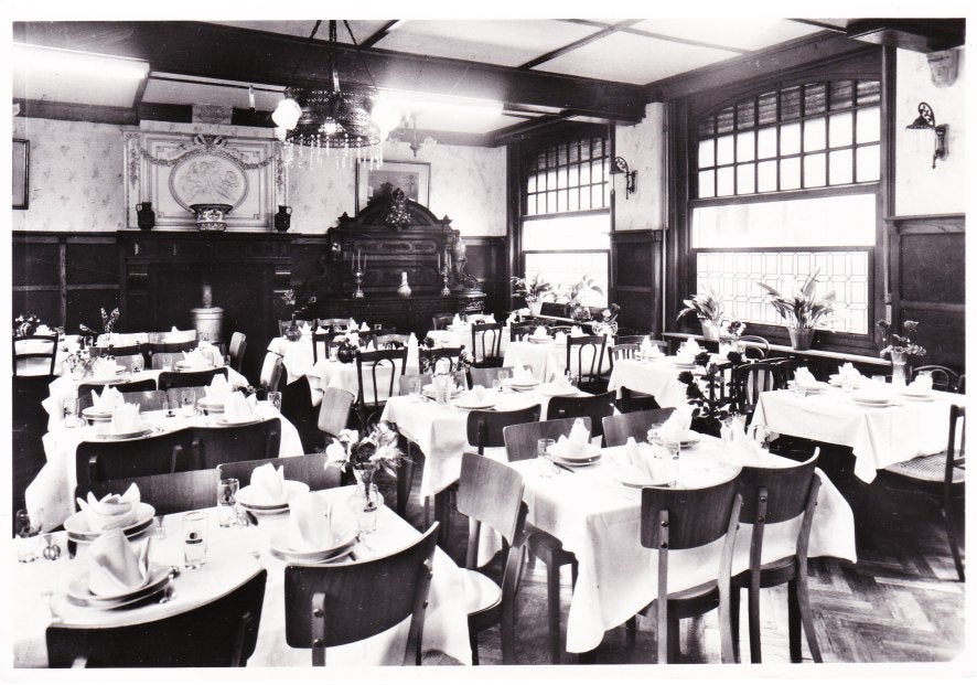 BRUGGE,- British & International Hotel. Krom Genthof. 25-07, Ophalen of Verzenden, 1960 tot 1980, Ongelopen, West-Vlaanderen