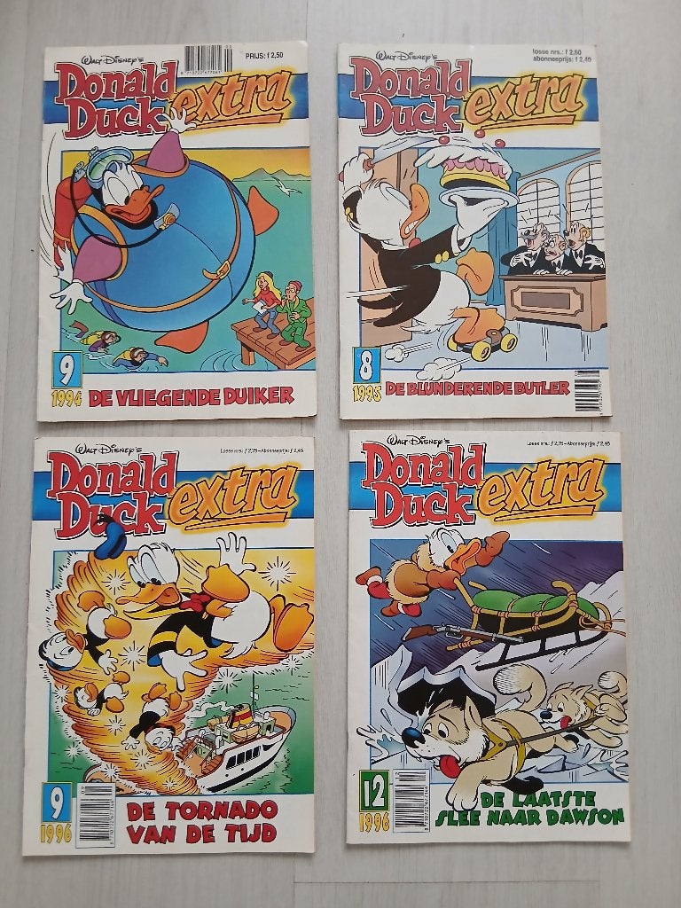 Donald Duck Stripboeken zie foto's, Meerdere stripboeken, Ophalen of Verzenden, Gelezen