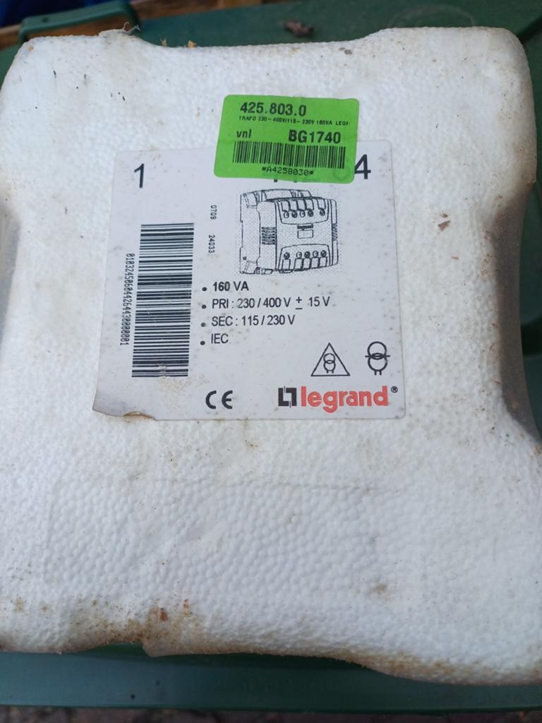 Te koop  trafo, Ophalen of Verzenden, Nieuw, Overige typen