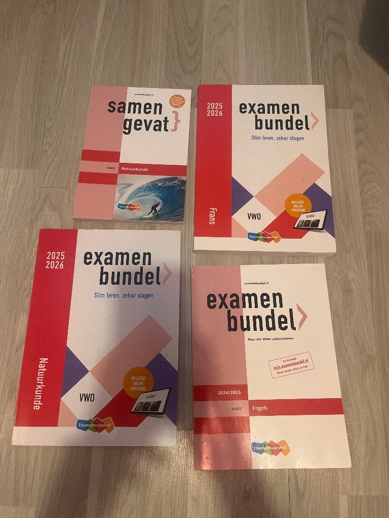 Examenbundels VWO, Overige vakken, VWO, ThiemeMeulenhoff, Ophalen of Verzenden