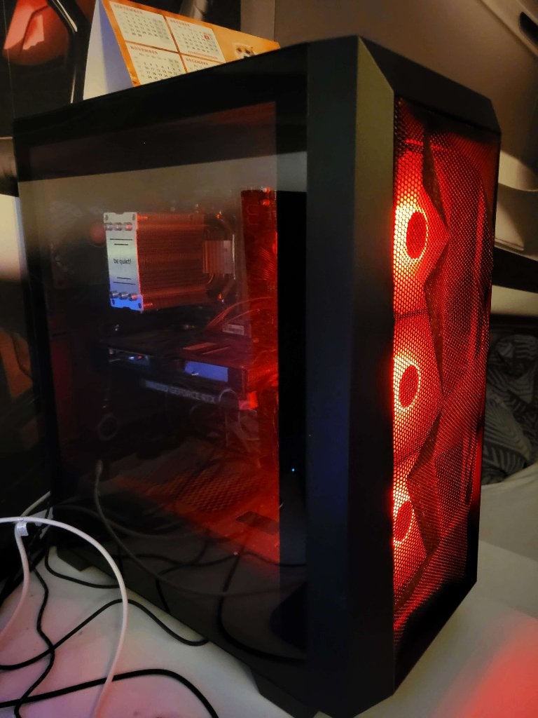 PC (ryzen 7 5800X3D, NVIDIA RTX 4060), Computers en Software, Desktop Pc's, 32 GB, Custom Build, Ophalen of Verzenden, Zo goed als nieuw