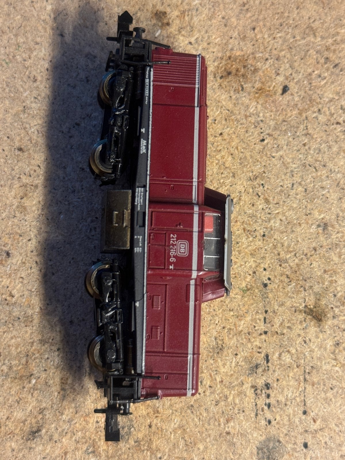 Minitrix v100 Diesel | 1/160 N spoor, Gebruikt, Trix, Ophalen of Verzenden, Analoog