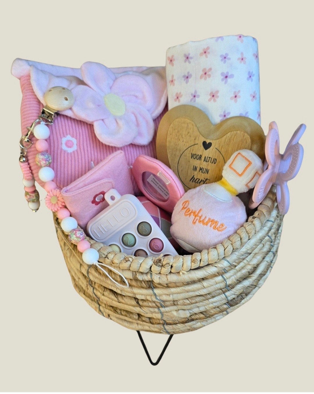 Kraamcadeau meisje - Roze cadeaumandje, Ophalen, Nieuw