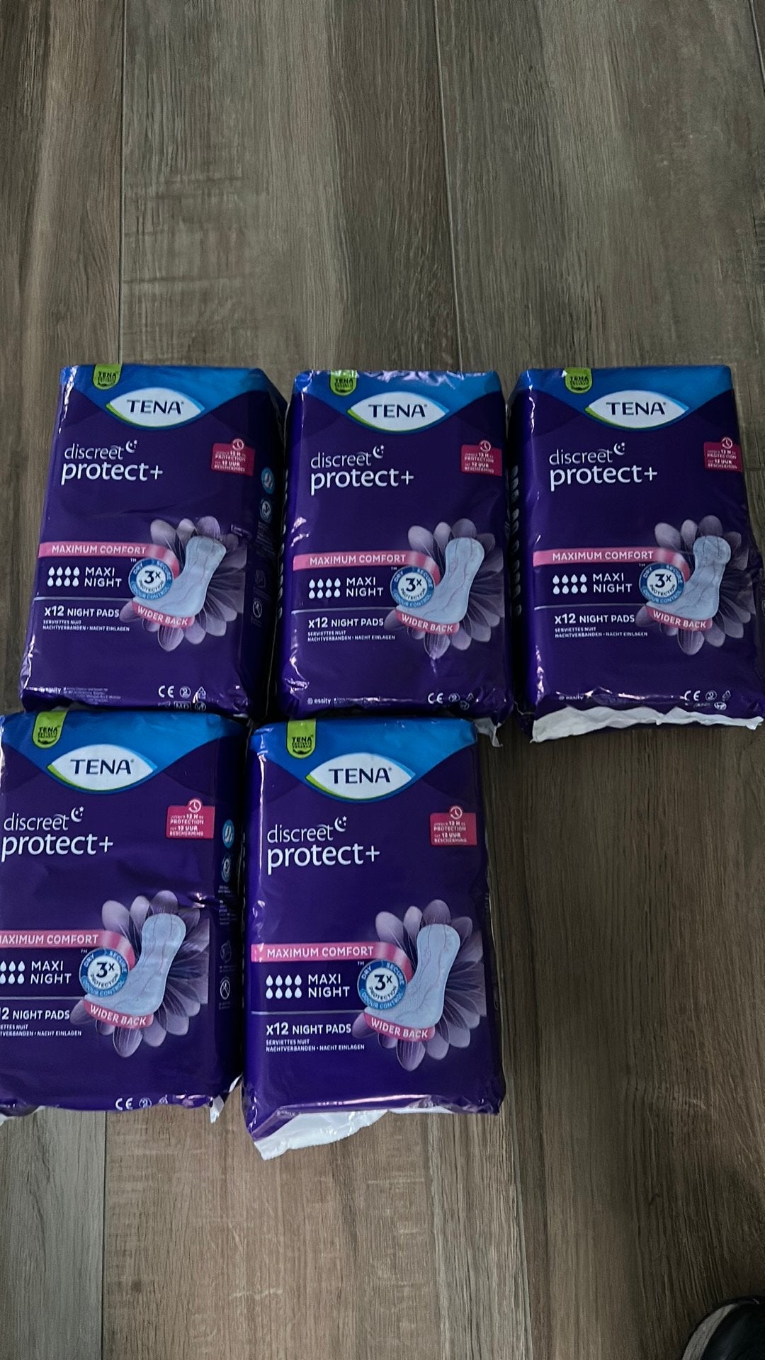 TENA maxi night. 5 x, Ophalen of Verzenden, Nieuw