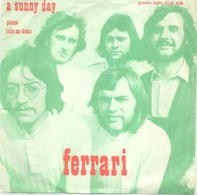 Nederpop: Ferrari- A sunny Day, Gebruikt, 7 inch, Ophalen of Verzenden, Beschermende buitenhoes