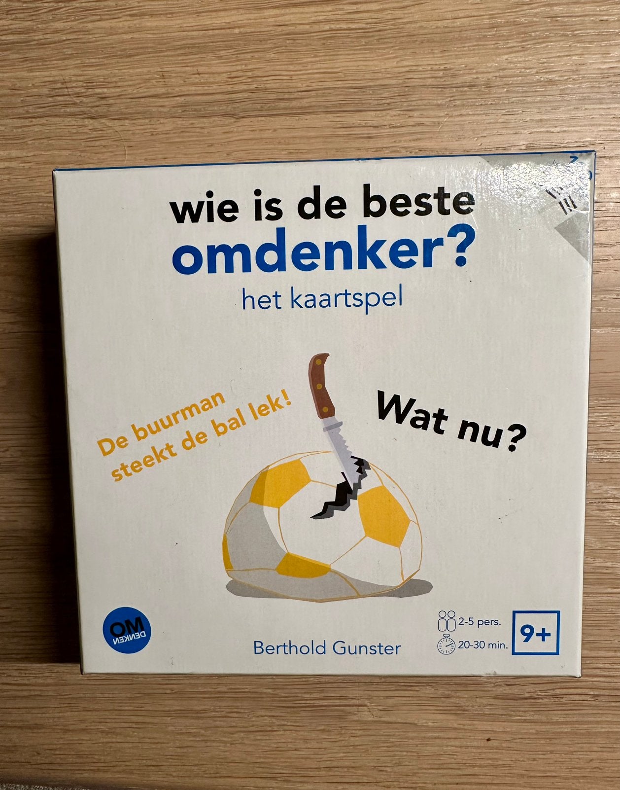 Berthold Gunster - Wie is de beste omdenker?, Non-fictie, Ophalen of Verzenden, Zo goed als nieuw, Berthold Gunster