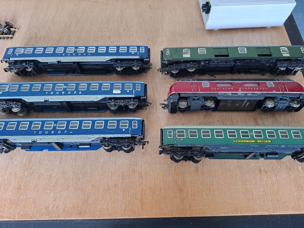 fleischmann touropa express, Gelijkstroom, Fleischmann, Wagon, Ophalen of Verzenden