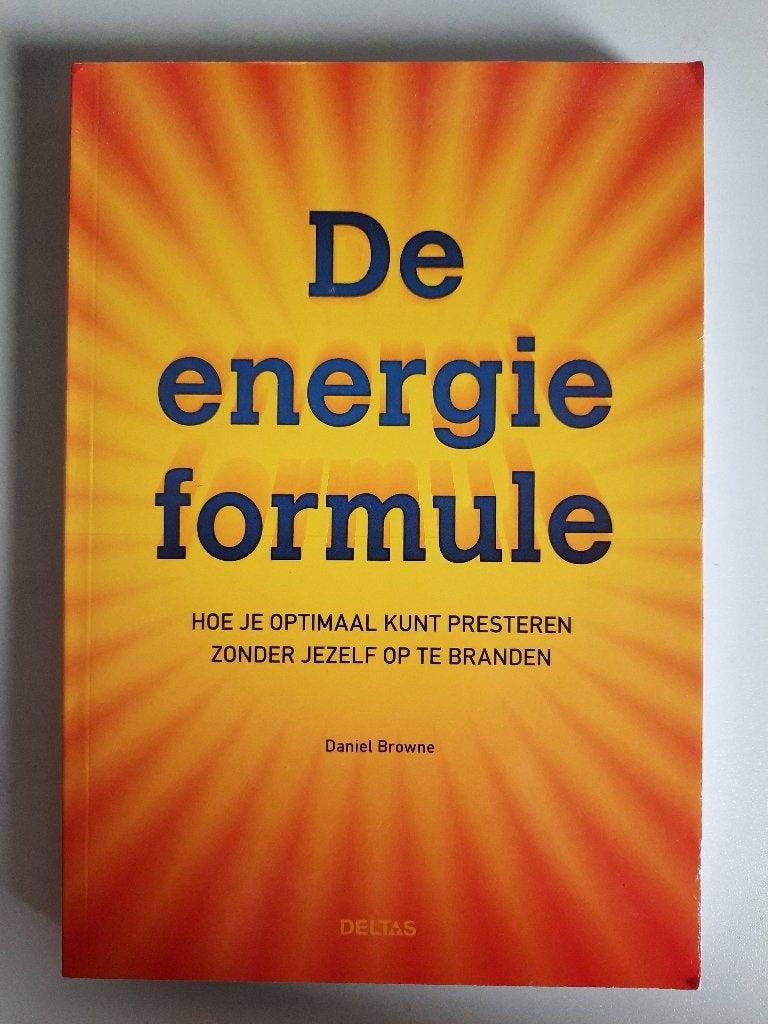 De energieformule – Daniel Browne, Ophalen of Verzenden, Zo goed als nieuw, Daniel Browne