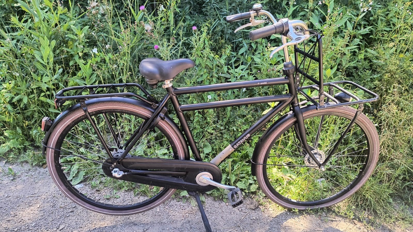 Transport fiets heren, Ophalen, Gebruikt