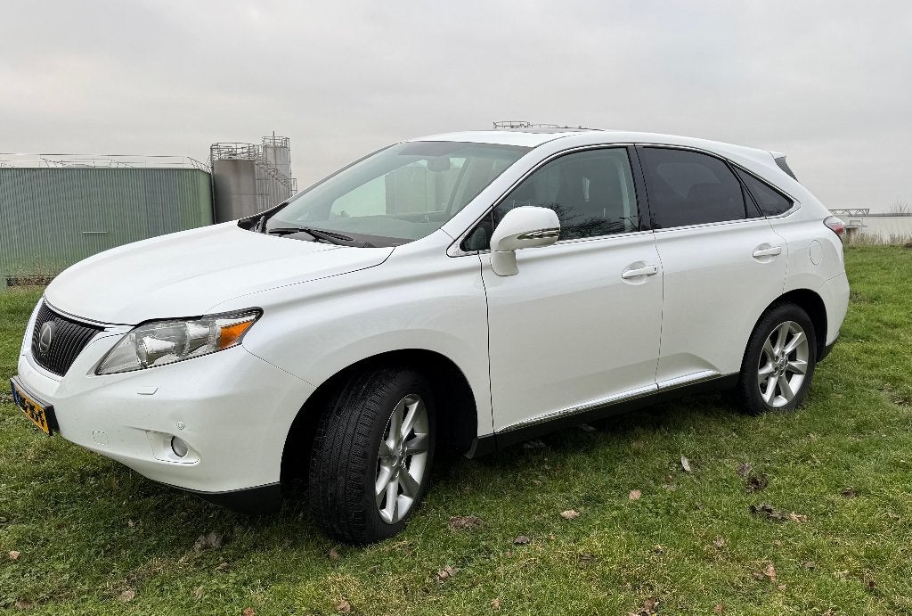 Lexus RX350 3.5 V6 AUT 2009 Wit President, Automaat, Zwart, 2000 kg, Wit