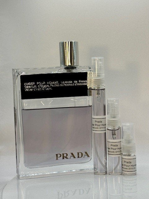 Prada - Amber Pour Homme 2ml -5ml-10ml, Verzenden, Nieuw