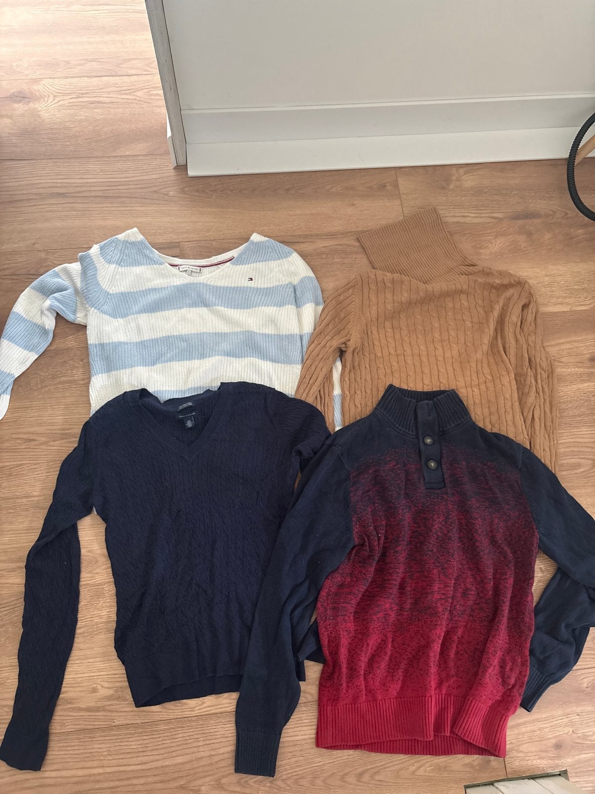 Grote kledingbundel heren en dames truien, T-shirts, jeans, Ophalen of Verzenden, Gedragen, Overige maten, Meerkleurig