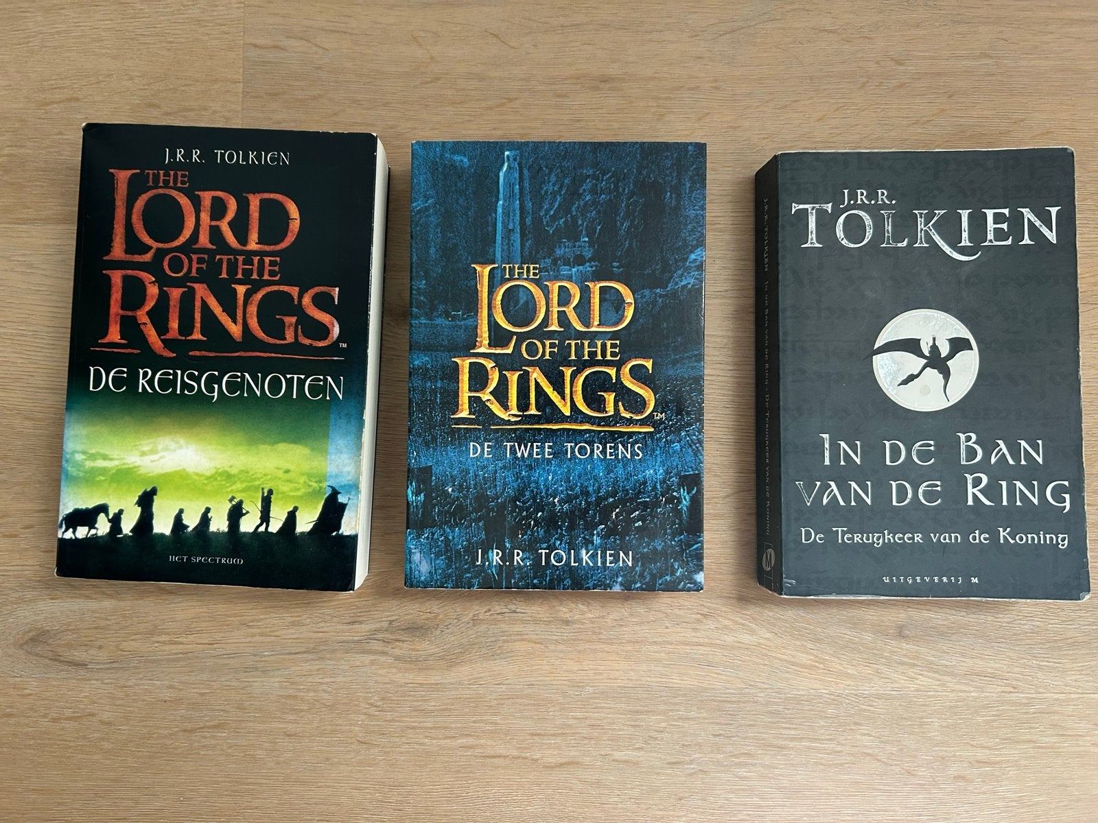 Lord of the Rings Trilogie: De Reisgenoten, Twee Torens, Ter, Boeken, Ophalen of Verzenden, Gelezen