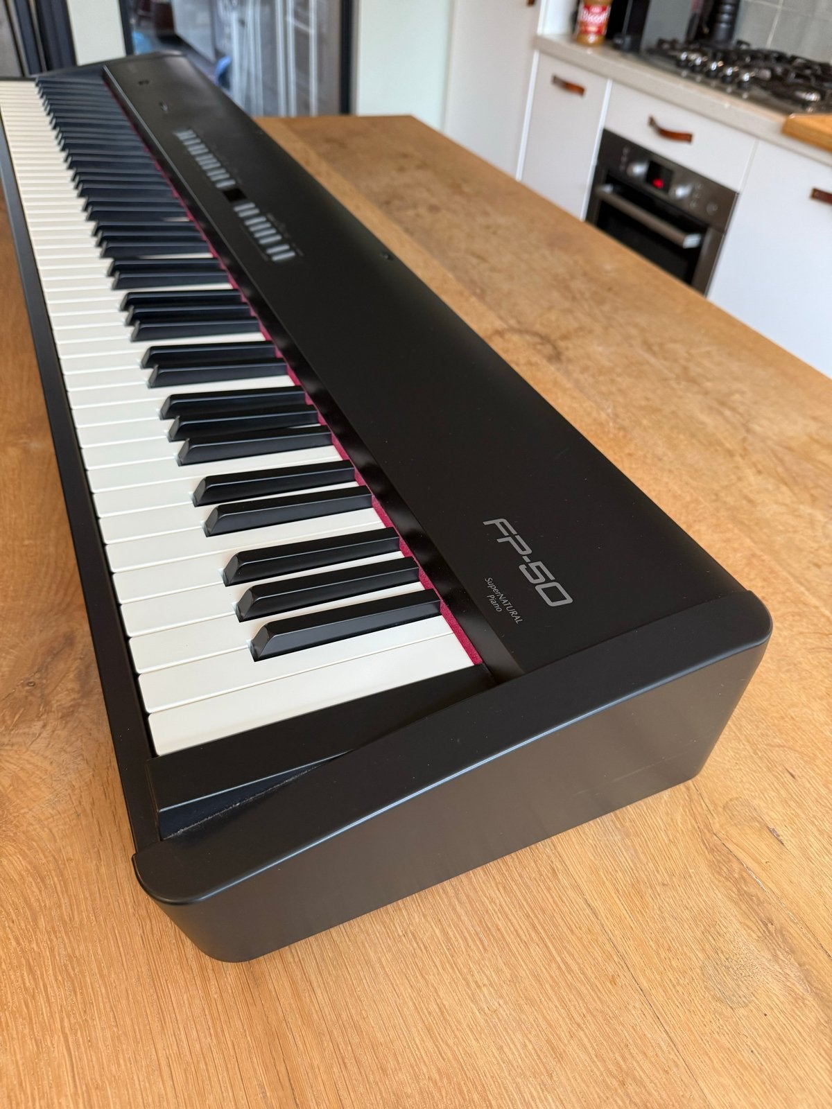 Roland FP-50 Digital Piano - Zo goed als nieuw, Ophalen, Zwart, Digitaal, Zo goed als nieuw