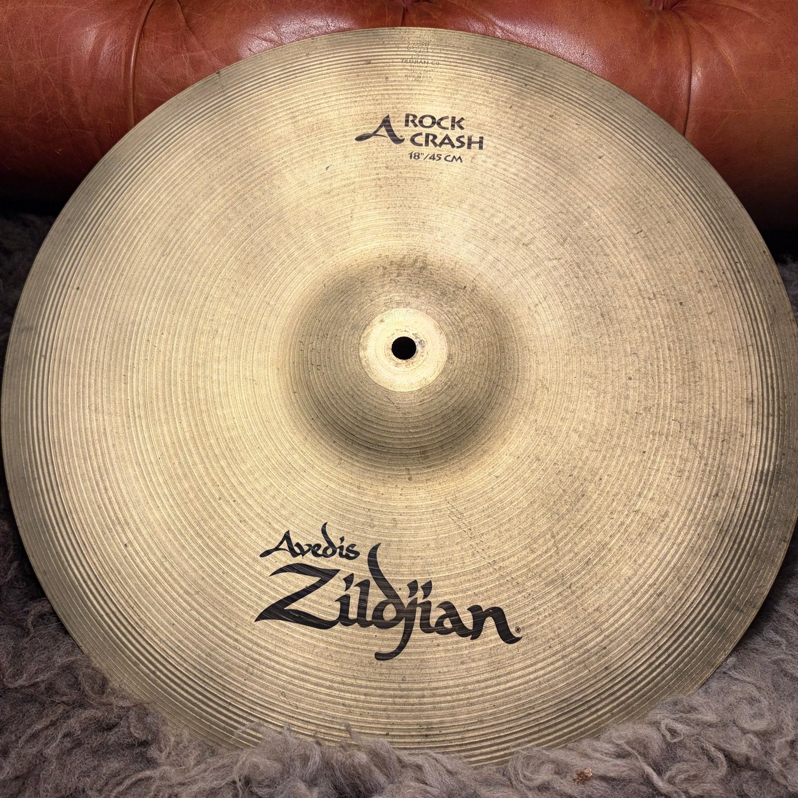 18” Zildjian A Rock Crash (2001) – 1669g, Gebruikt, Usa, Drums of Percussie, Ophalen of Verzenden