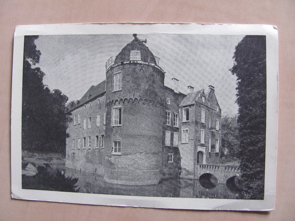 Well 1952 kasteel, Ophalen of Verzenden, 1940 tot 1960, Gelopen, Limburg