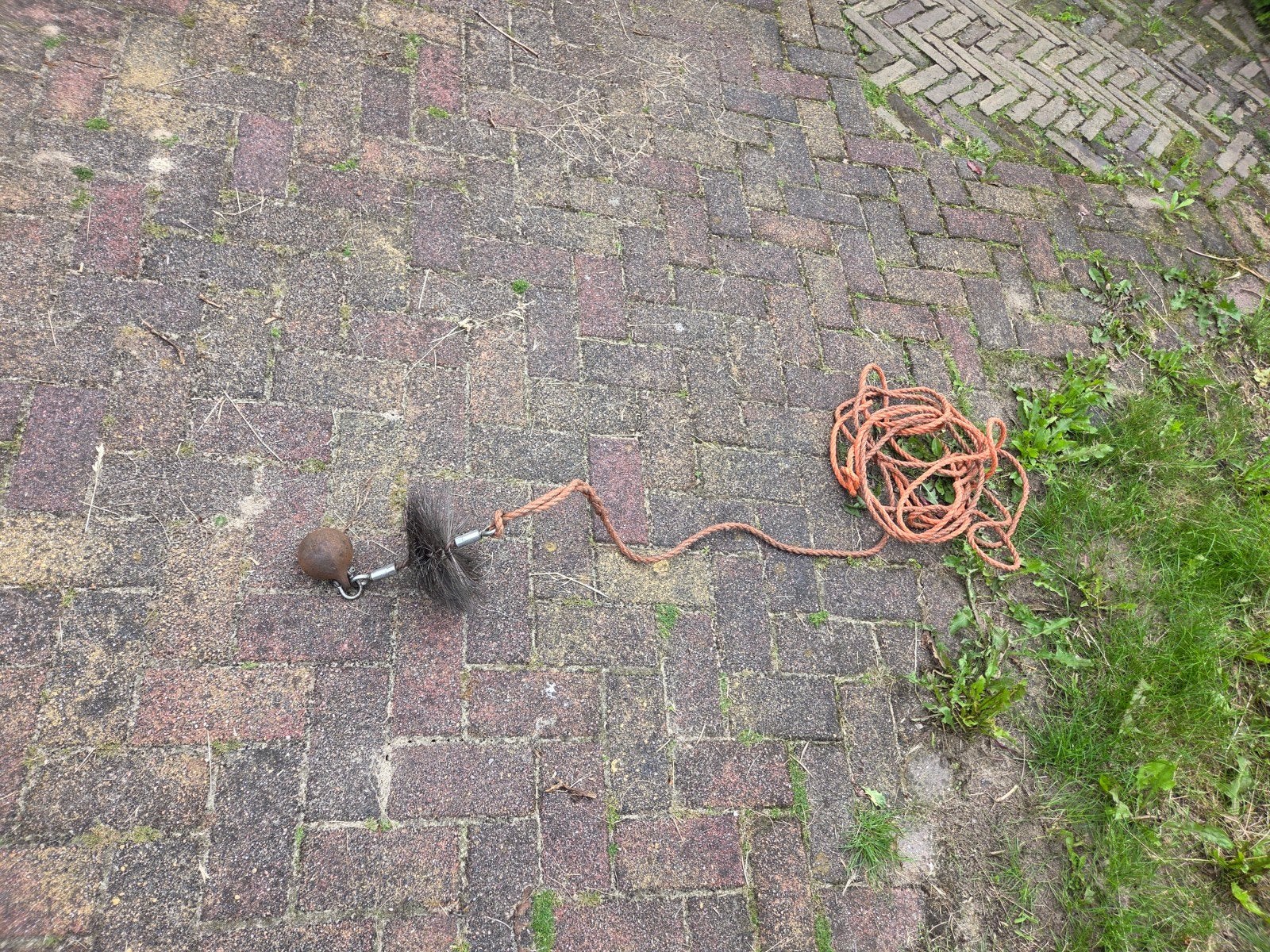 Schoorsteenveger, Ophalen