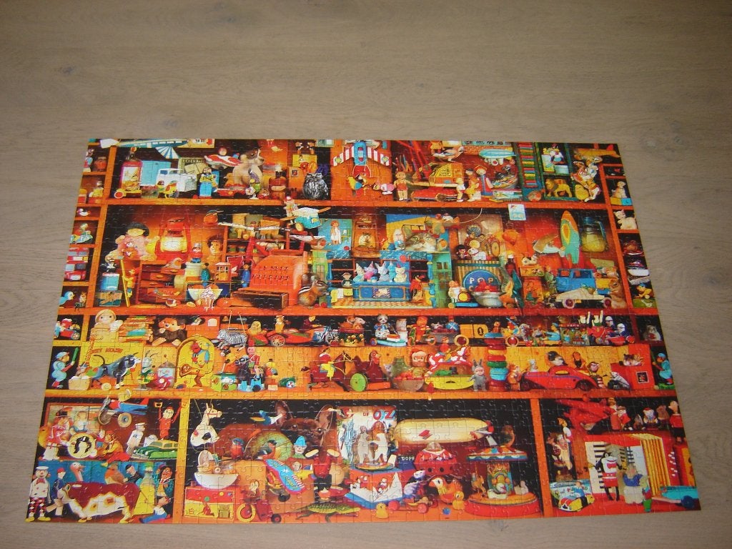 Puzzel Bluebird TOYS TALE 1000 st., Hobby en Vrije tijd, Denksport en Puzzels, Ophalen of Verzenden, 500 t/m 1500 stukjes, Zo goed als nieuw