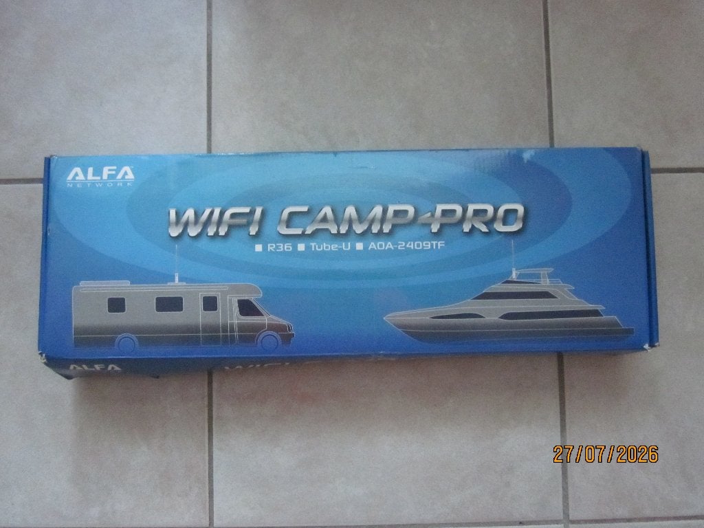 Alfa Network WiFi Camp Pro  - Complete WiFi-set, Verzenden, Zo goed als nieuw, Alfa