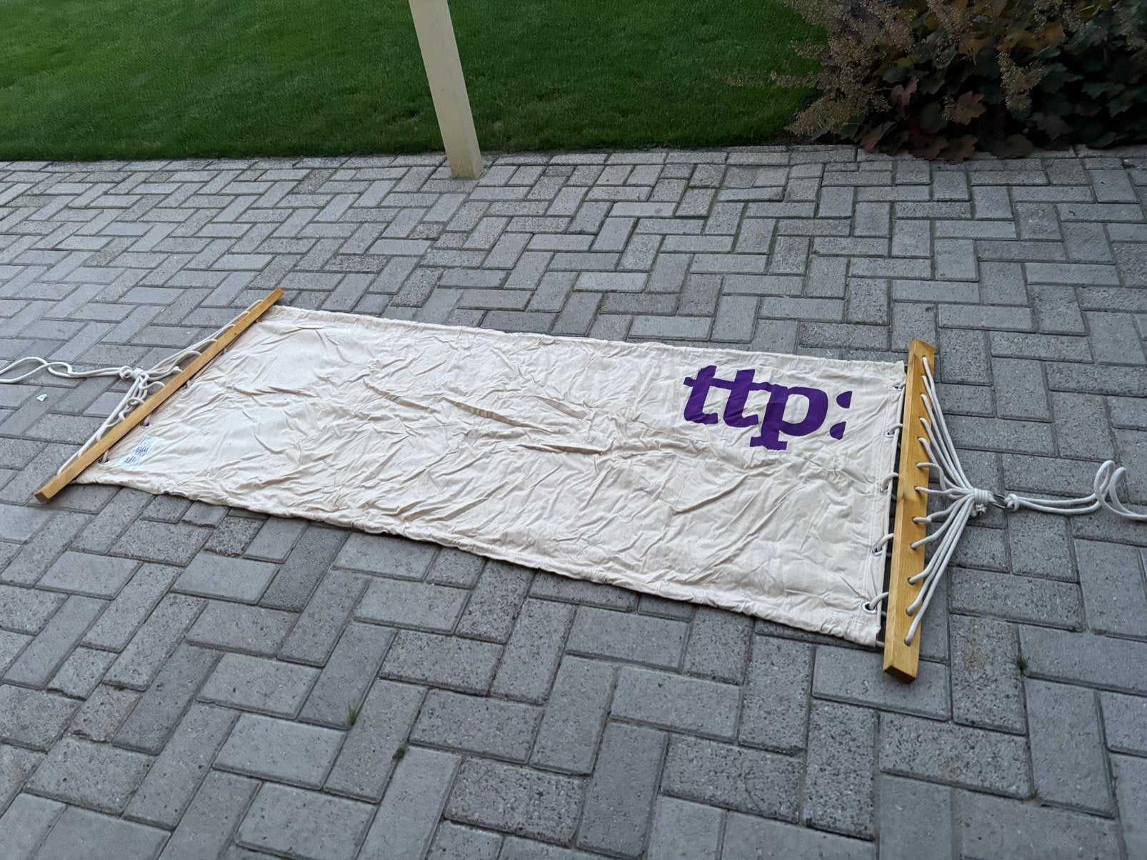 Hangmat 200 x 80 cm | Nieuw, nooit gebruikt | 100% katoen, Ophalen of Verzenden, Nieuw