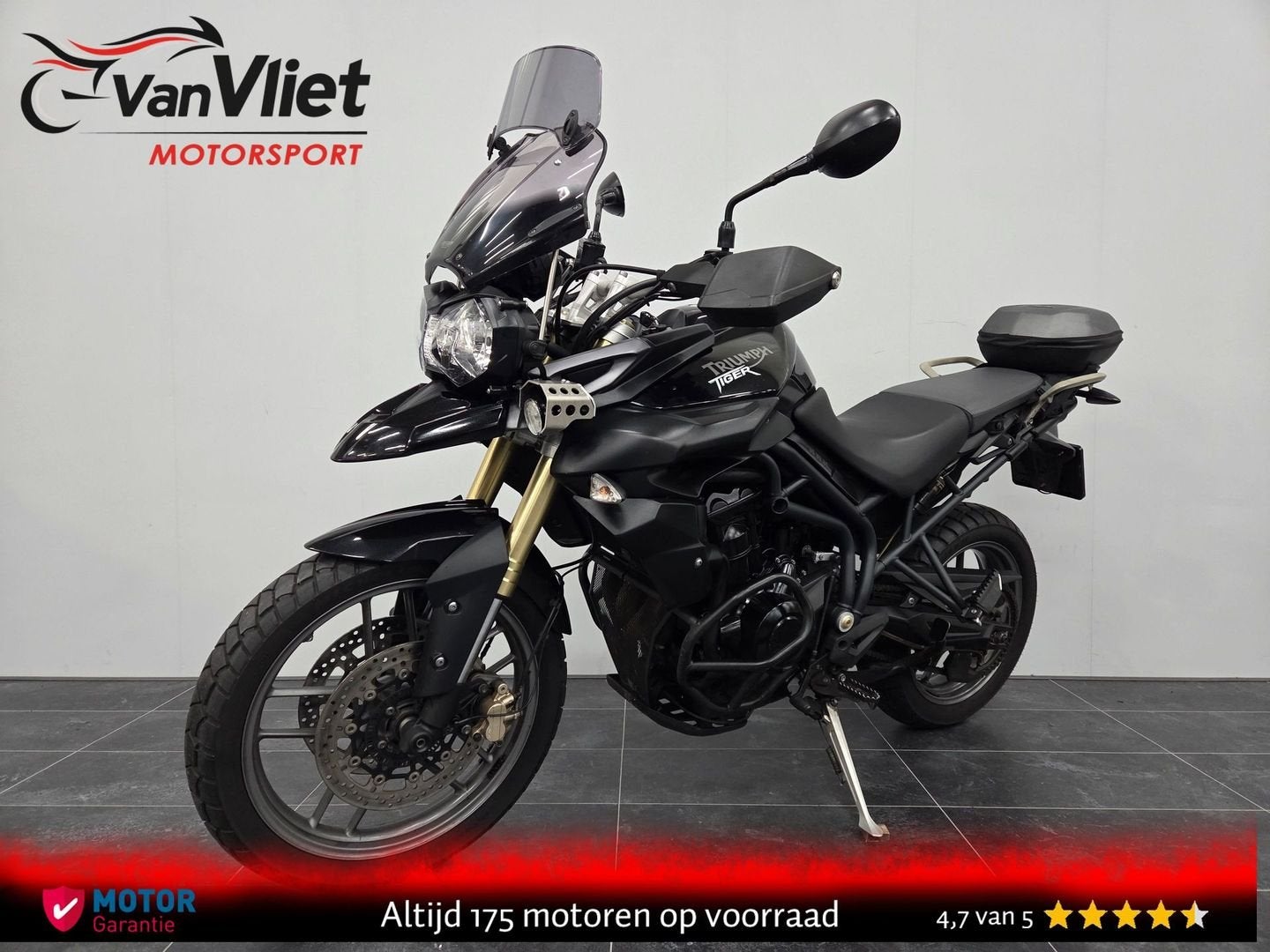 Nette Triumph Tiger 800 Abs Black 2011 Zie Foto's.!, Motoren, Bedrijf, Onbekend, Overig, Onbekend