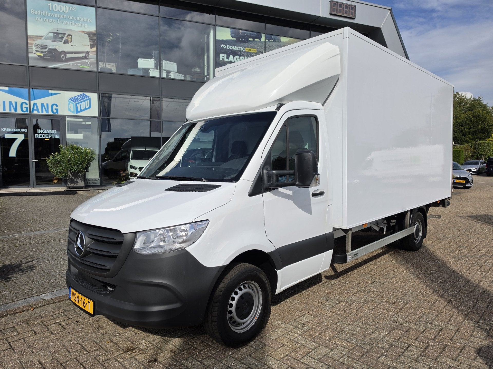 Mercedes-Benz Sprinter 315 CDI L3 RWD Bakwagen met Laadklep, Auto's, Automaat, Dealer onderhouden, Gebruikt, 4 cilinders