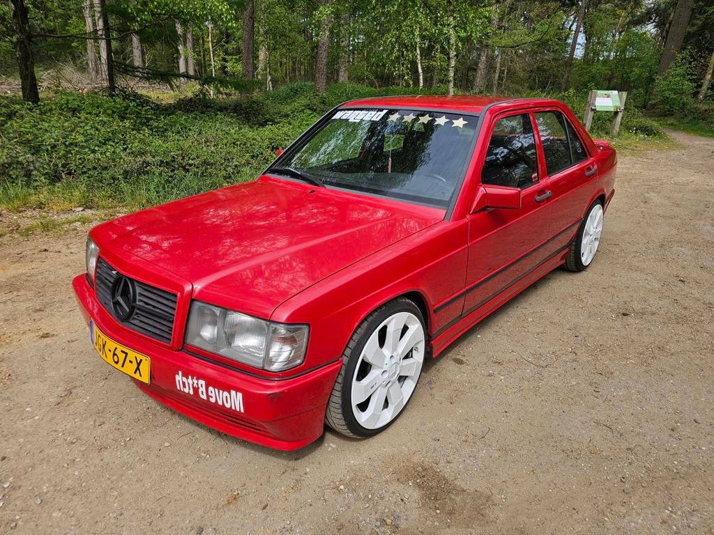 Mercedes 190e W201 AMG pakket 1984 belastingvrij, Particulier, Te koop