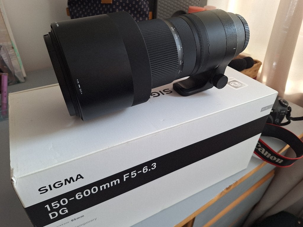Sigma 150 600mm voor canon ef, Ophalen, Sigma, Telelens, Zo goed als nieuw