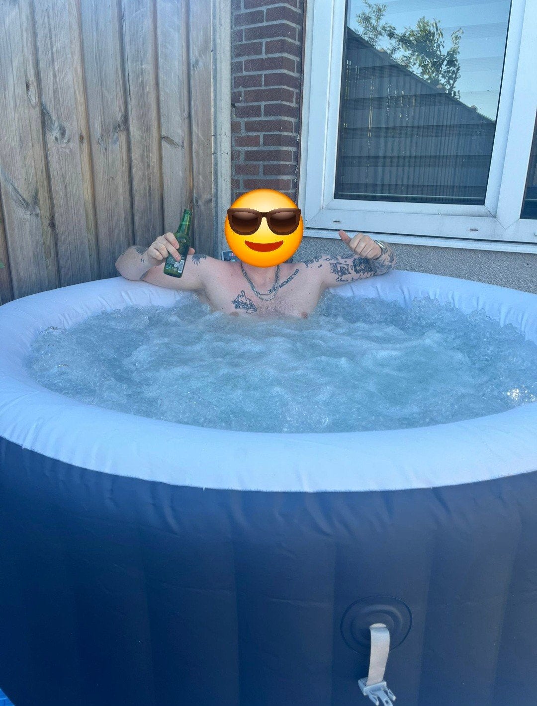 Lay-Z-Spa Miami – compleet en slechts 1 seizoen gebruikt, Tuin en Terras, Ophalen of Verzenden