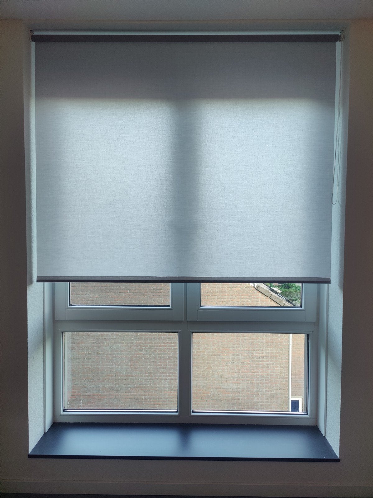 Lichtgrijs rolgordijn, 176 cm  breed x250 cm hoog., Ophalen, Rolgordijn, Rolgordijn, 250 cm