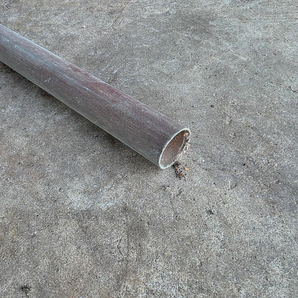 dikke 35 mm koperen buis lengte 208 cm, Ophalen, Overige materialen, 2 tot 4 meter, 20 tot 40 mm