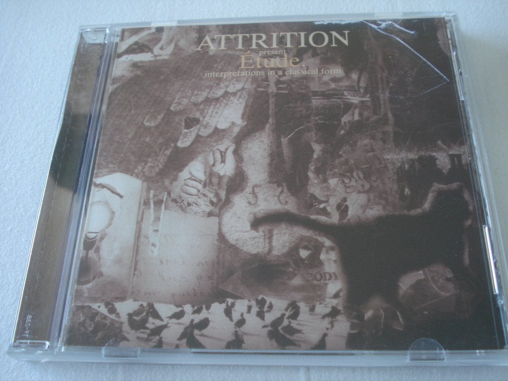ATTRITION - ETUDE  modern classical, neo folk, Ophalen of Verzenden, Zo goed als nieuw, Album, Inclusief boekje