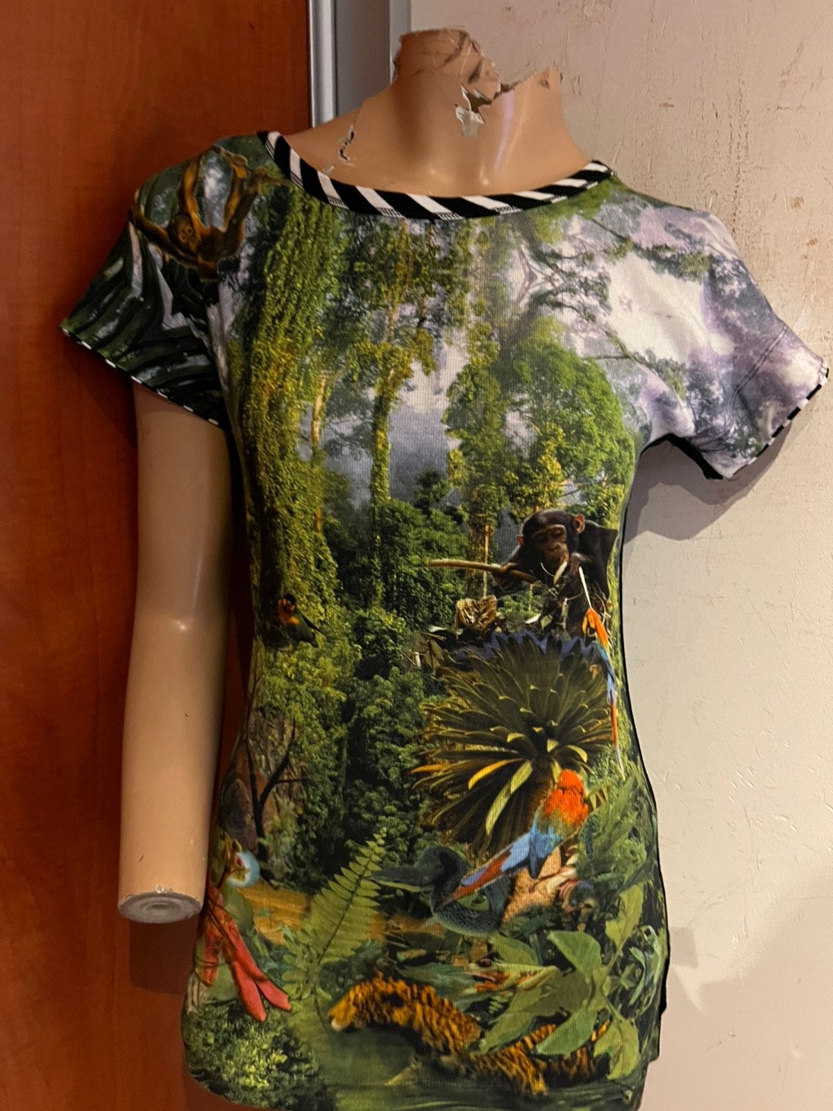 Marccain shirt maat M 3 origineel zgan aap, Maat 38/40 (M), G, G, Ophalen of Verzenden
